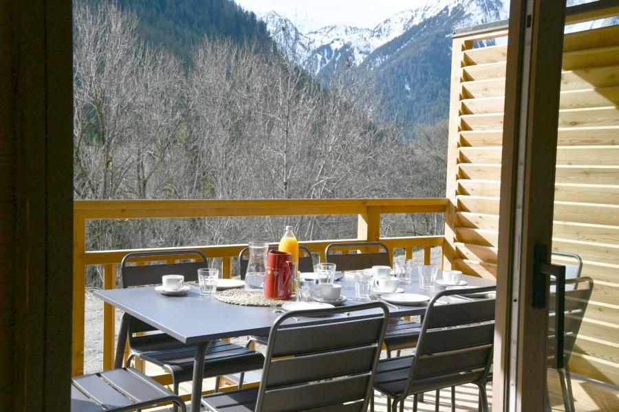 Vacaciones en montaña Apartamento cabina 4 piezas para 8 personas (B11) - Résidence les Terrasses de la Vanoise - Champagny-en-Vanoise - Balcón