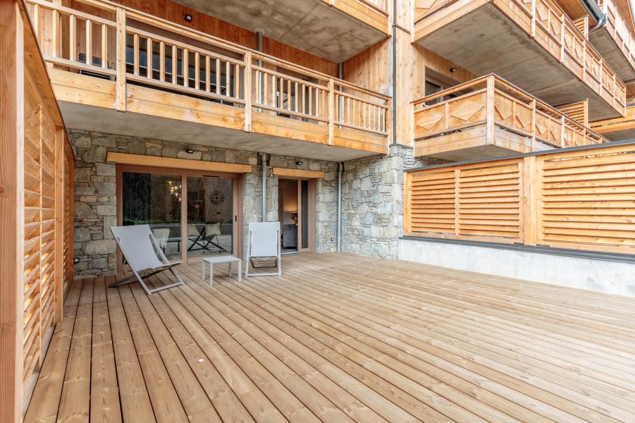 Vakantie in de bergen Appartement 2 kabine kamers 4 personen (B01) - Résidence les Terrasses de la Vanoise - Champagny-en-Vanoise - Terras