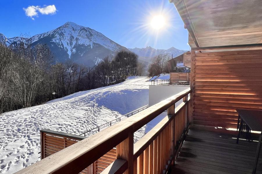 Vakantie in de bergen Appartement 4 kamers bergnis 8 personen (B11) - Résidence les Terrasses de la Vanoise - Champagny-en-Vanoise - Balkon