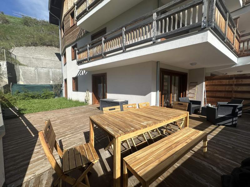 Vacaciones en montaña Apartamento 3 piezas para 6 personas (11) - Résidence Les Terrasses de Vars Ste Marie  - Vars - Terraza