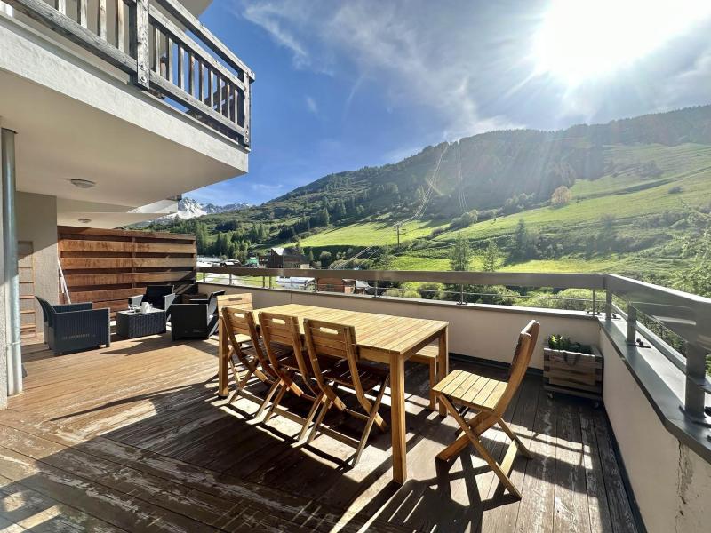 Vacaciones en montaña Apartamento 3 piezas para 6 personas (11) - Résidence Les Terrasses de Vars Ste Marie  - Vars - Terraza