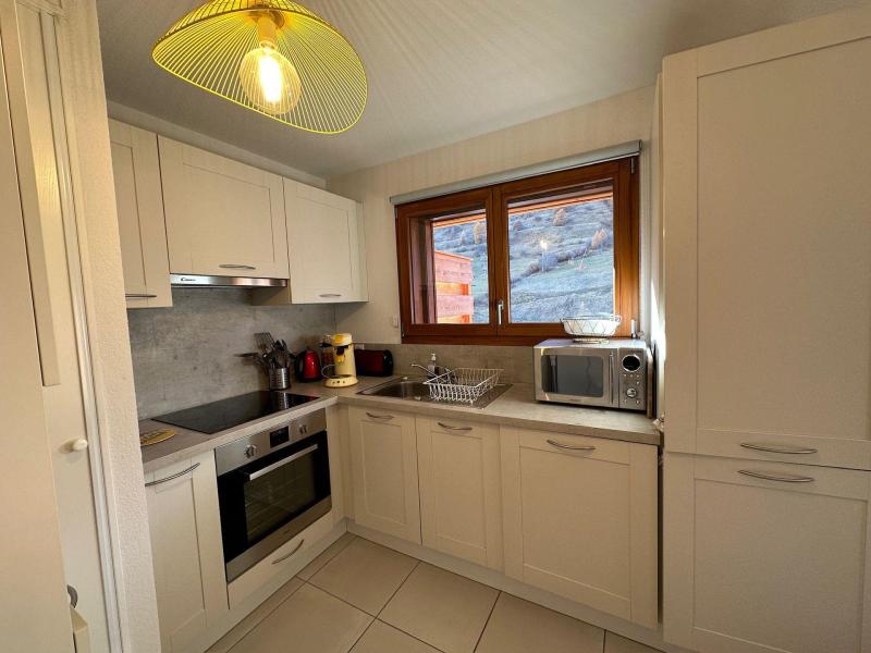 Vacanze in montagna Appartamento 2 stanze con cabina per 6 persone (42) - Résidence Les Terrasses de Vars Ste Marie  - Vars - Cucinino