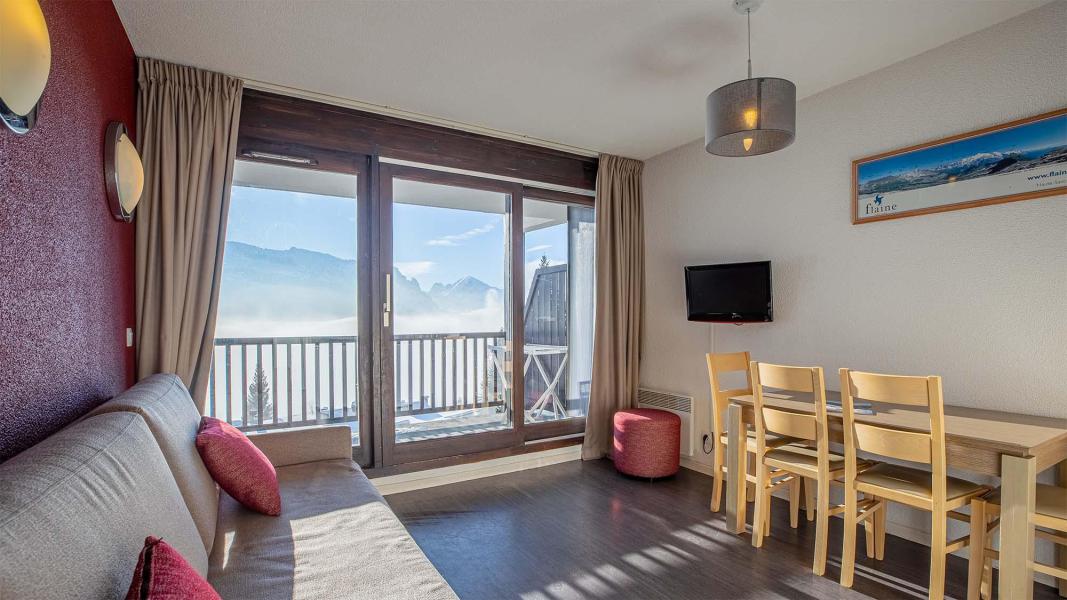 Urlaub in den Bergen 2-Zimmer-Appartment für 4 Personen (BBF) - Résidence les Terrasses de Veret - Flaine - Wohnzimmer