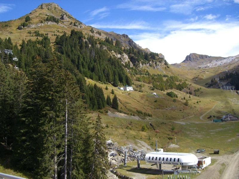 Ski verhuur Résidence les Terrasses de Veret - Flaine - Buiten zomer
