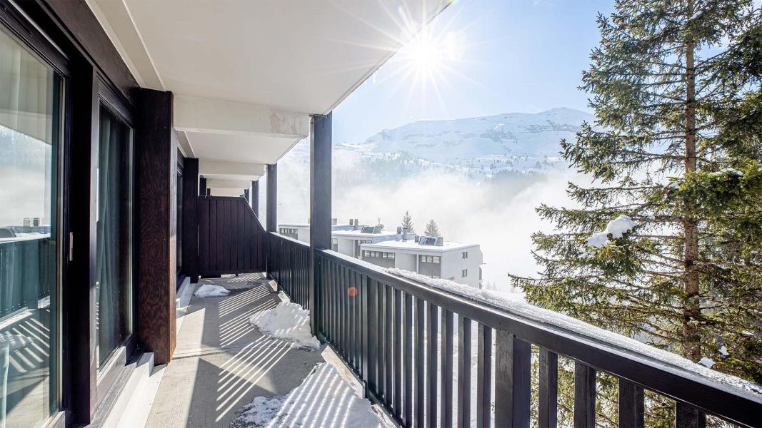 Vacaciones en montaña Apartamento cabina 4 piezas para 10 personas (BDT) - Résidence les Terrasses de Veret - Flaine - Balcón