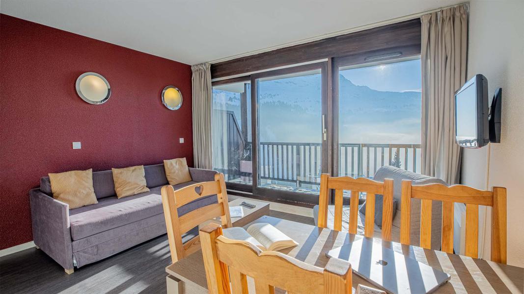 Vacanze in montagna Appartamento 2 stanze per 5 persone (BBQ) - Résidence les Terrasses de Veret - Flaine - Soggiorno