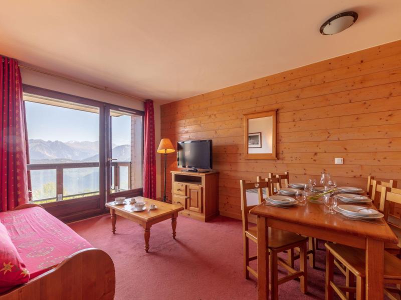 Urlaub in den Bergen 3-Zimmer-Appartment für 6 Personen (1) - Résidence les Terrasses du Corbier - Le Corbier - Wohnzimmer