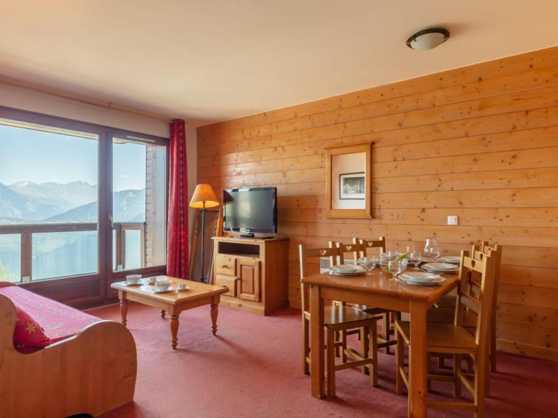 Vakantie in de bergen Appartement 3 kamers 6 personen (1) - Résidence les Terrasses du Corbier - Le Corbier - Woonkamer