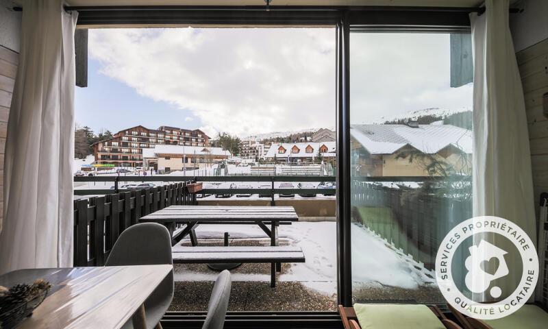 Аренда на лыжном курорте Квартира студия для 4 чел. (Confort 25m²) - Résidence les Terrasses du Dévoluy - Maeva Home - La Joue du Loup - летом под открытым небом