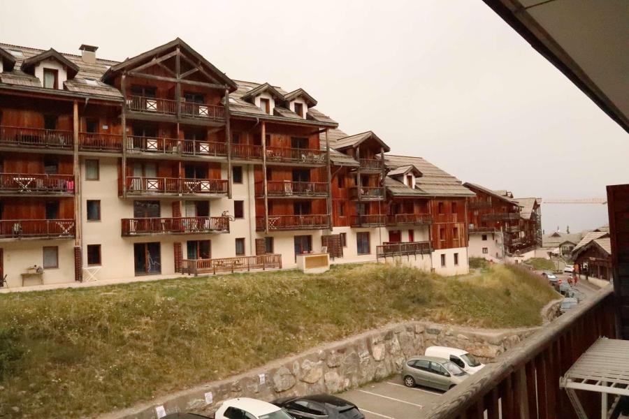 Wakacje w górach Apartament 2 pokojowy z alkową 6 osób (851) - Résidence les Terrasses du Soleil d'Or - Les Orres - Na zewnątrz latem