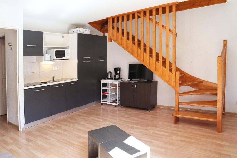 Wakacje w górach Apartament duplex 3 pokojowy z alkową dla 8 osób (854) - Résidence les Terrasses du Soleil d'Or - Les Orres - Pokój gościnny