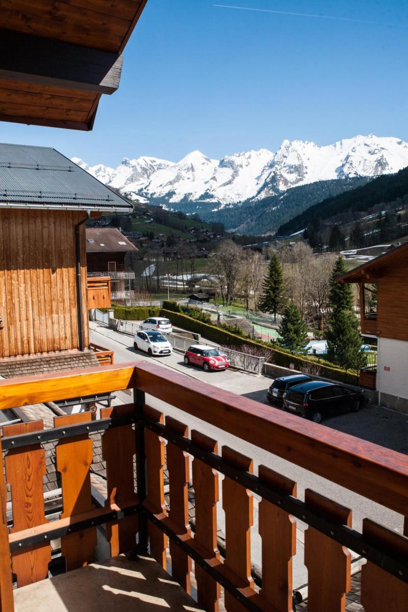 Vacaciones en montaña Apartamento 3 piezas para 6 personas (1) - Résidence les Tilleuls - Le Grand Bornand - Terraza