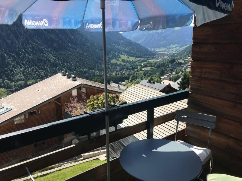 Vakantie in de bergen Studio 4 personen (5) - Résidence les Trifles - Châtel - Balkon
