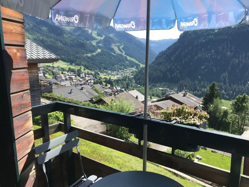 Vacanze in montagna Studio per 4 persone (5) - Résidence les Trifles - Châtel - Balcone