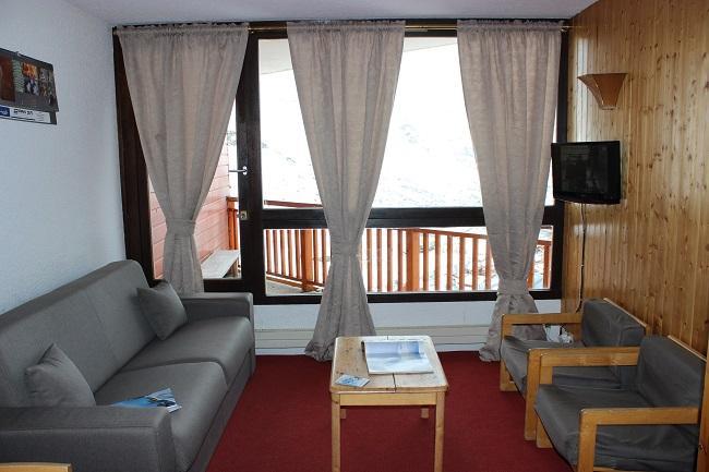 Holiday in mountain resort 2 room apartment 4 people (908) - Résidence les Trois Vallées - Val Thorens - Living room