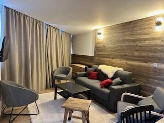 Urlaub in den Bergen 2-Zimmer-Holzhütte für 6 Personen (1003) - Résidence les Trois Vallées - Val Thorens - Wohnzimmer