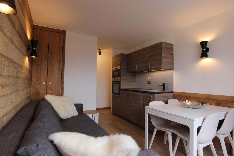 Vakantie in de bergen Studio cabine 4 personen (508) - Résidence les Trois Vallées - Val Thorens - Woonkamer