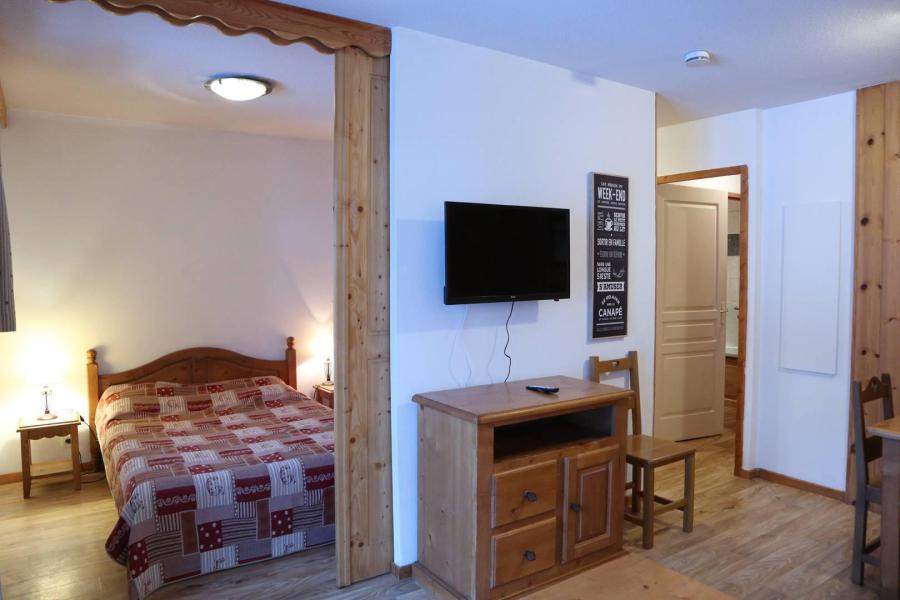 Vakantie in de bergen Appartement 2 kamers bergnis 6 personen (480) - Résidence les Valérianes - Monts du Bois d'Or - Les Orres - Woonkamer