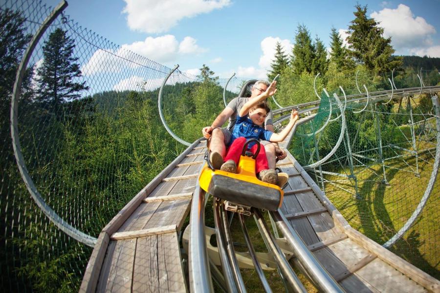 Soggiorno sugli sci Résidence les Vallées - La Bresse - Esteriore estate