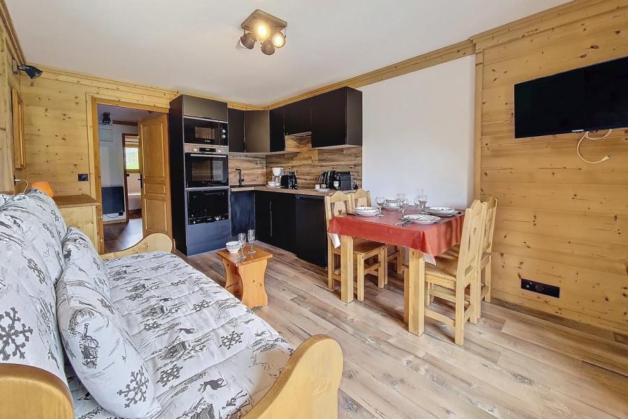 Urlaub in den Bergen 2-Zimmer-Appartment für 4 Personen (1216) - Résidence les Valmonts - Les Menuires - Wohnzimmer