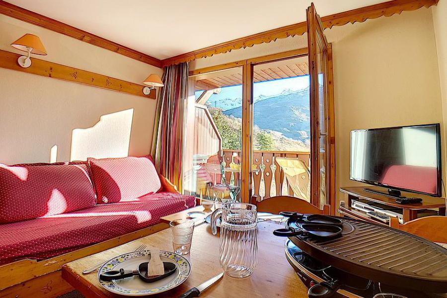 Urlaub in den Bergen 2-Zimmer-Appartment für 4 Personen (710) - Résidence les Valmonts - Les Menuires - Wohnzimmer
