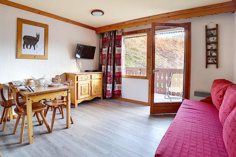 Urlaub in den Bergen 2-Zimmer-Appartment für 4 Personen (13) - Résidence les Valmonts B - Les Menuires - Wohnzimmer