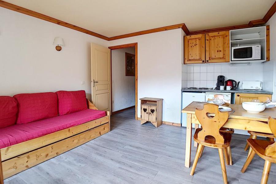 Vakantie in de bergen Appartement 2 kamers 4 personen (13) - Résidence les Valmonts B - Les Menuires - Woonkamer