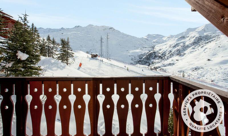 Rent in ski resort 2 room apartment 4 people (Sélection 32m²-6) - Résidence les Valmonts - Maeva Home - Les Menuires - Summer outside