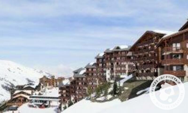 Ski verhuur Studio 4 personen (Confort 25m²-3) - Résidence les Valmonts - Maeva Home - Les Menuires - Buiten zomer