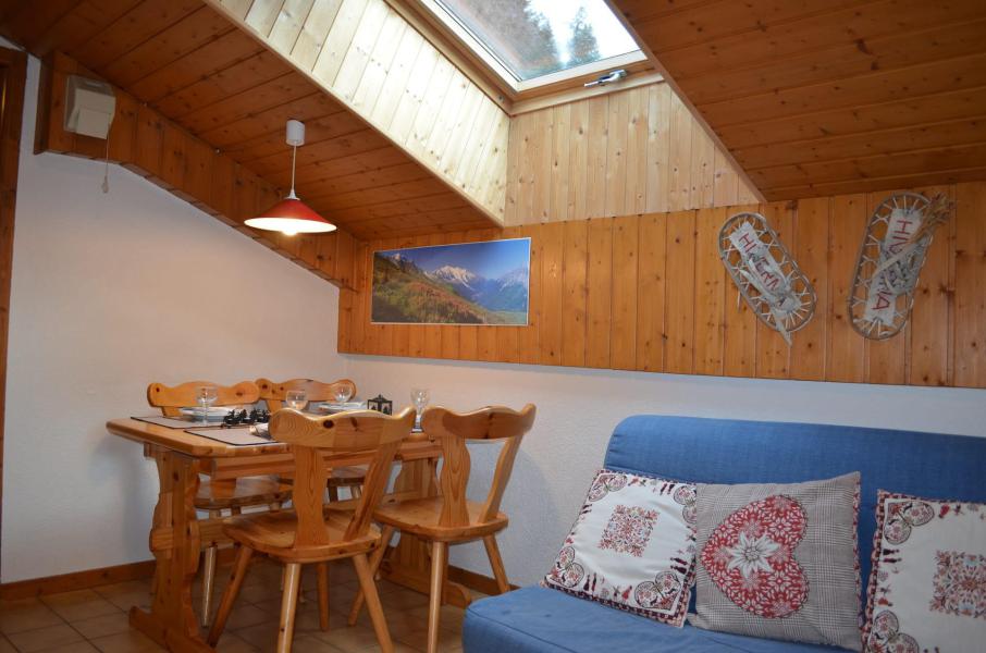 Vakantie in de bergen Studio mezzanine 4 personen (13B) - Résidence les Voinettes - Châtel - Woonkamer