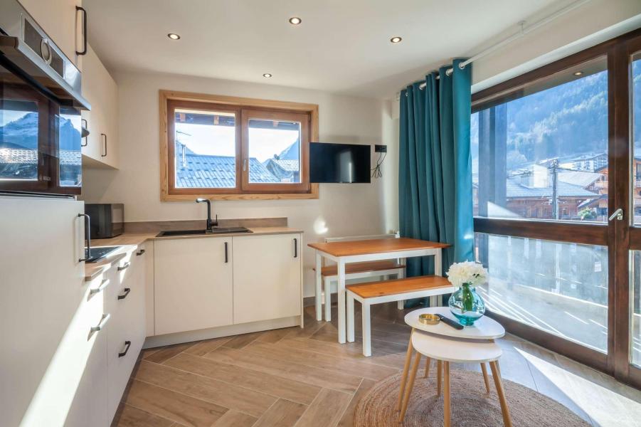 Holiday in mountain resort Studio cabin 2-4 people (C1) - Résidence les Voroches - Morzine - Accommodation