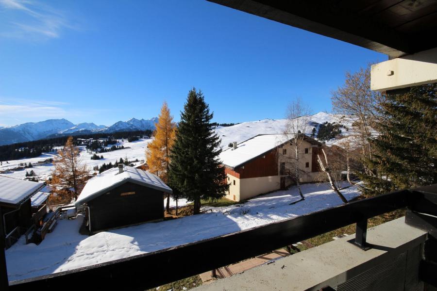 Vacances en montagne Studio 3 personnes (010) - Résidence Lezette 1 - Les Saisies - Balcon