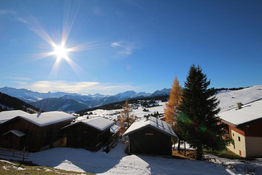 Vacances en montagne Studio 3 personnes (010) - Résidence Lezette 1 - Les Saisies - Balcon