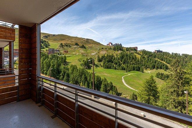 Urlaub in den Bergen 2-Zimmer-Appartment für 4 Personen (A407) - Résidence Lodges 1970 - La Plagne - Balkon