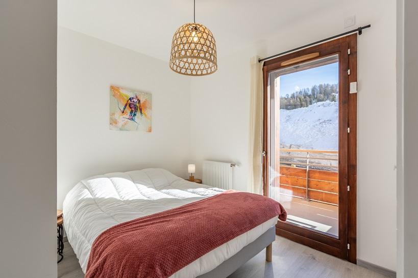 Каникулы в горах Апартаменты 3 комнат 6 чел. (A402) - Résidence Lodges 1970 - La Plagne - Комната