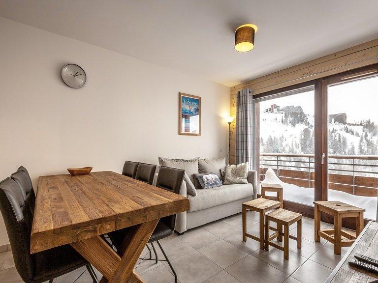 Каникулы в горах Апартаменты 3 комнат 6 чел. (A507) - Résidence Lodges 1970 - La Plagne - Салон