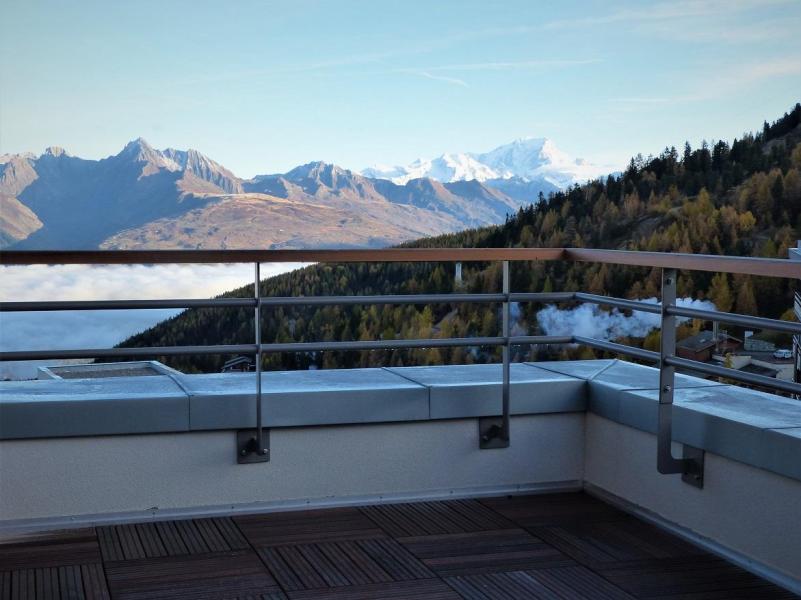 Urlaub in den Bergen 3-Zimmer-Appartment für 6 Personen (B302) - Résidence Lodges 1970 - La Plagne - Terrasse