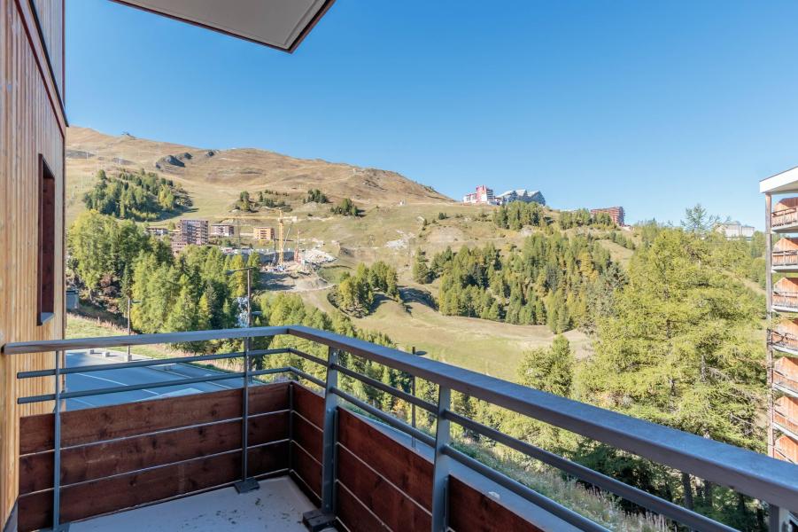 Vacanze in montagna Appartamento 2 stanze per 4 persone (A401) - Résidence Lodges 1970 - La Plagne - Balcone