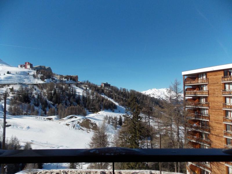 Vacanze in montagna Appartamento 2 stanze per 4 persone (A407) - Résidence Lodges 1970 - La Plagne - Balcone