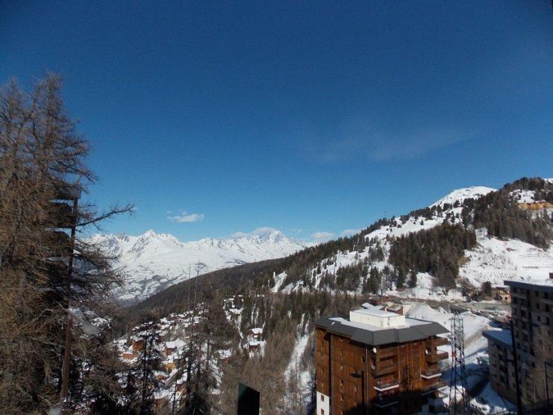 Vakantie in de bergen Appartement 2 kamers 4 personen (A401) - Résidence Lodges 1970 - La Plagne - Balkon