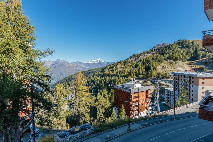 Vakantie in de bergen Appartement 2 kamers 4 personen (A401) - Résidence Lodges 1970 - La Plagne - Balkon