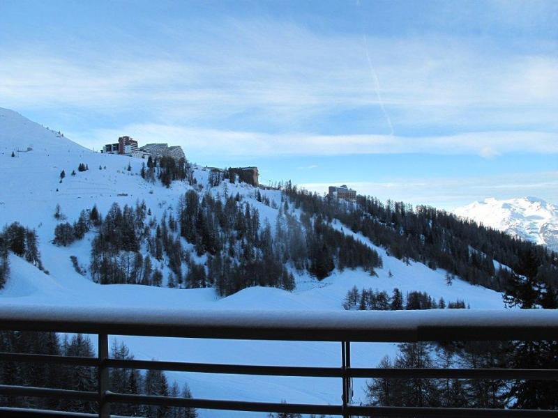 Vakantie in de bergen Appartement 3 kamers 6 personen (A507) - Résidence Lodges 1970 - La Plagne - Balkon