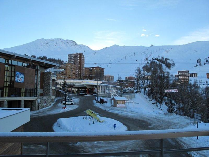 Vacances en montagne Appartement 3 pièces 6 personnes (A405) - Résidence Lodges 1970 - La Plagne - Balcon