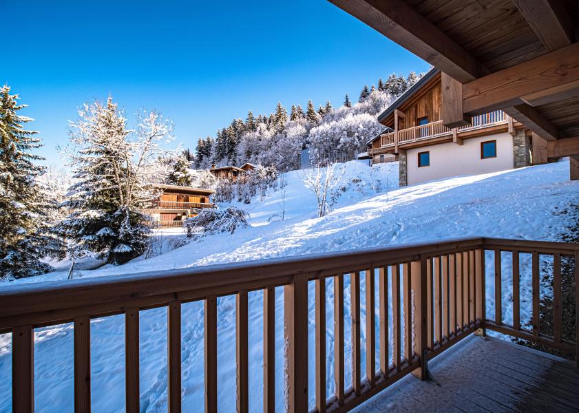 Vacanze in montagna Appartamento 3 stanze per 6 persone (304) - Résidence Lumi A - Valmorel - Balcone