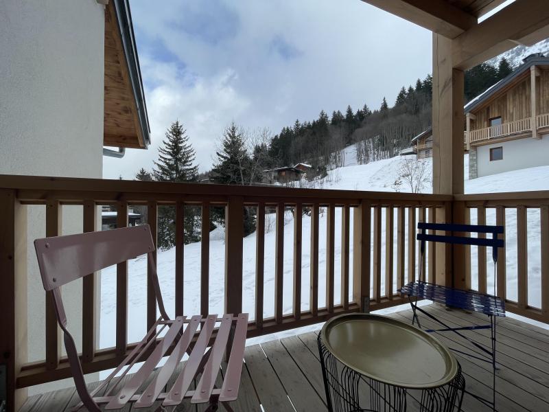 Vakantie in de bergen Appartement 2 kamers 4 personen (303) - Résidence Lumi A - Valmorel - Balkon