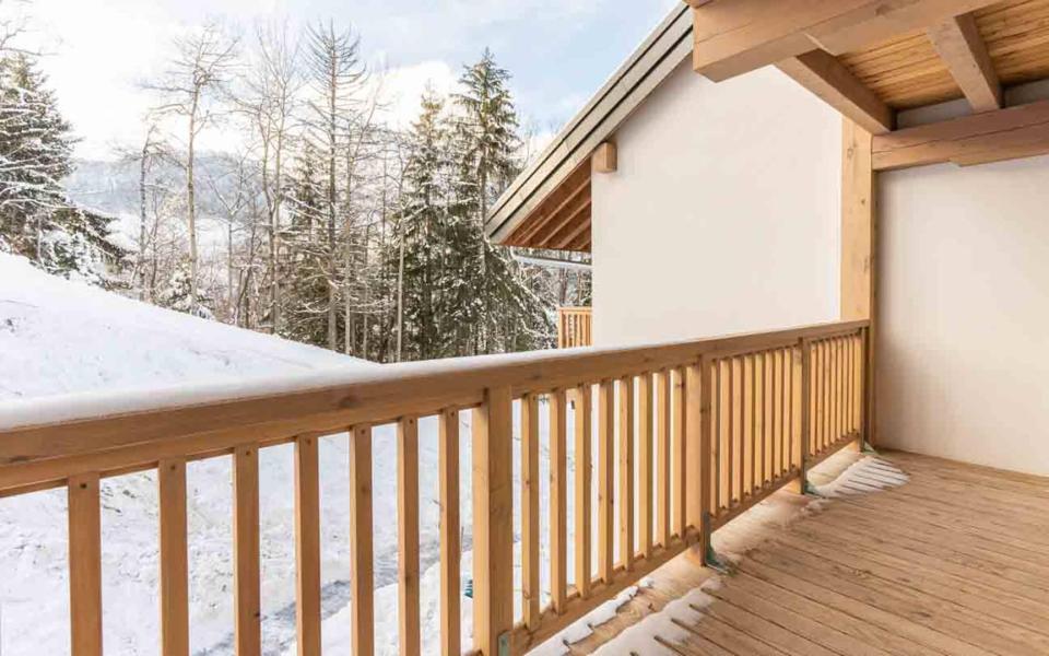 Wakacje w górach Apartament 3 pokojowy 6 osób (G463) - Résidence Lumi - Valmorel - Balkon