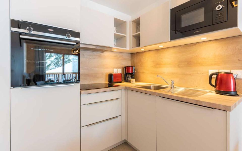 Vacaciones en montaña Apartamento 3 piezas para 6 personas (G463) - Résidence Lumi - Valmorel - Kitchenette