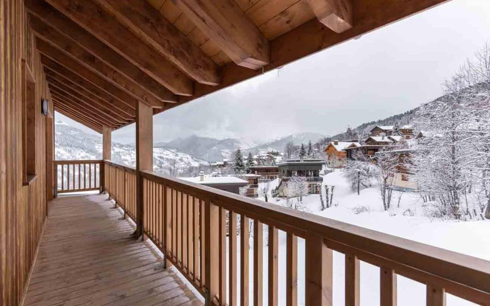 Vacanze in montagna Appartamento 4 stanze per 6 persone (G461) - Résidence Lumi - Valmorel - Balcone