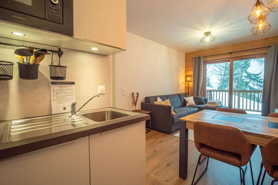 Holiday in mountain resort 3 room apartment 6 people (305) - Résidence Lumi B - Valmorel - Accommodation