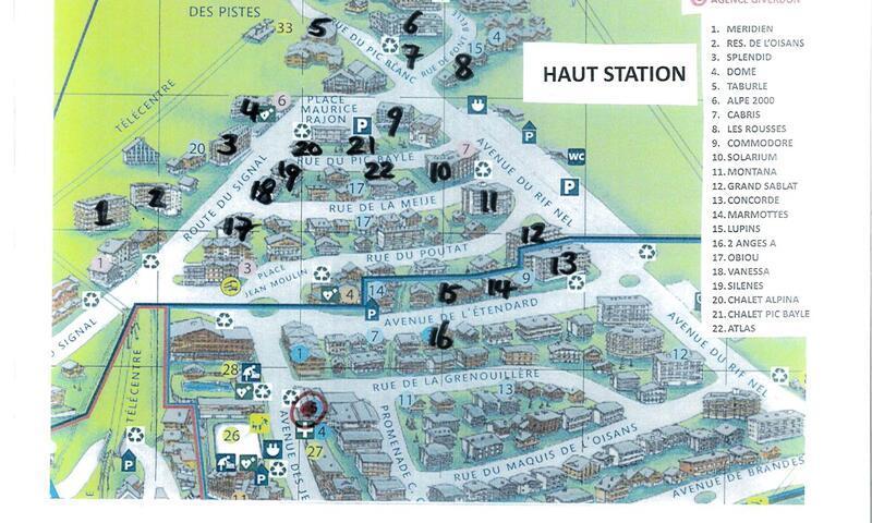Аренда на лыжном курорте Résidence Lupins - Alpe d'Huez - летом под открытым небом